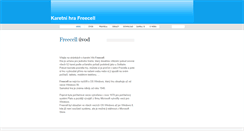 Desktop Screenshot of freecell.cz