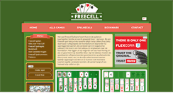 Desktop Screenshot of freecell.nl