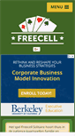 Mobile Screenshot of freecell.nl